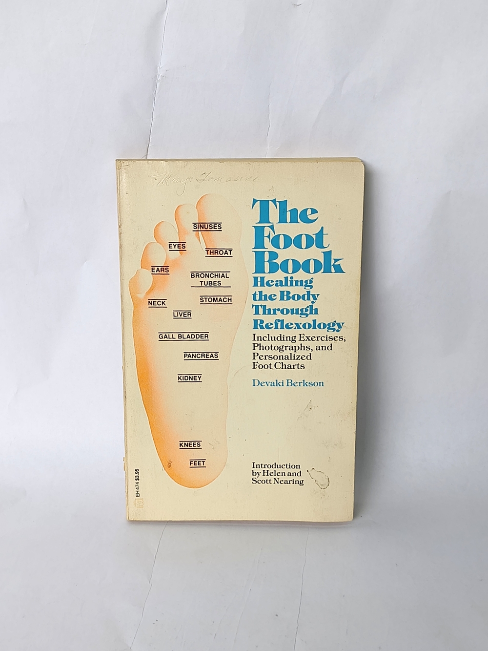 BOOK The Foot Book Healing The Body Through Reflexology Devaki Berkson